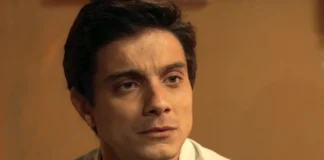 Túlio se cansa de Estela, diz que não quer mais vê-la e decide abandonar São Paulo Túlio em cena de Êta Mundo Melhor!