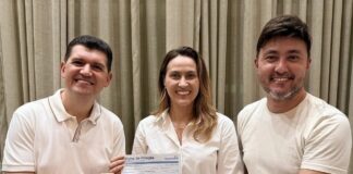 Primeira-dama de Caucaia, Érika Amorim se filia ao Republicanos e mira vaga na Câmara Federal