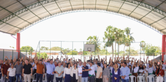 Assinada ordem de serviço para construção de nova escola de ensino médio na Catuana Assinada ordem de serviço para construção de nova escola de ensino médio na Catuana